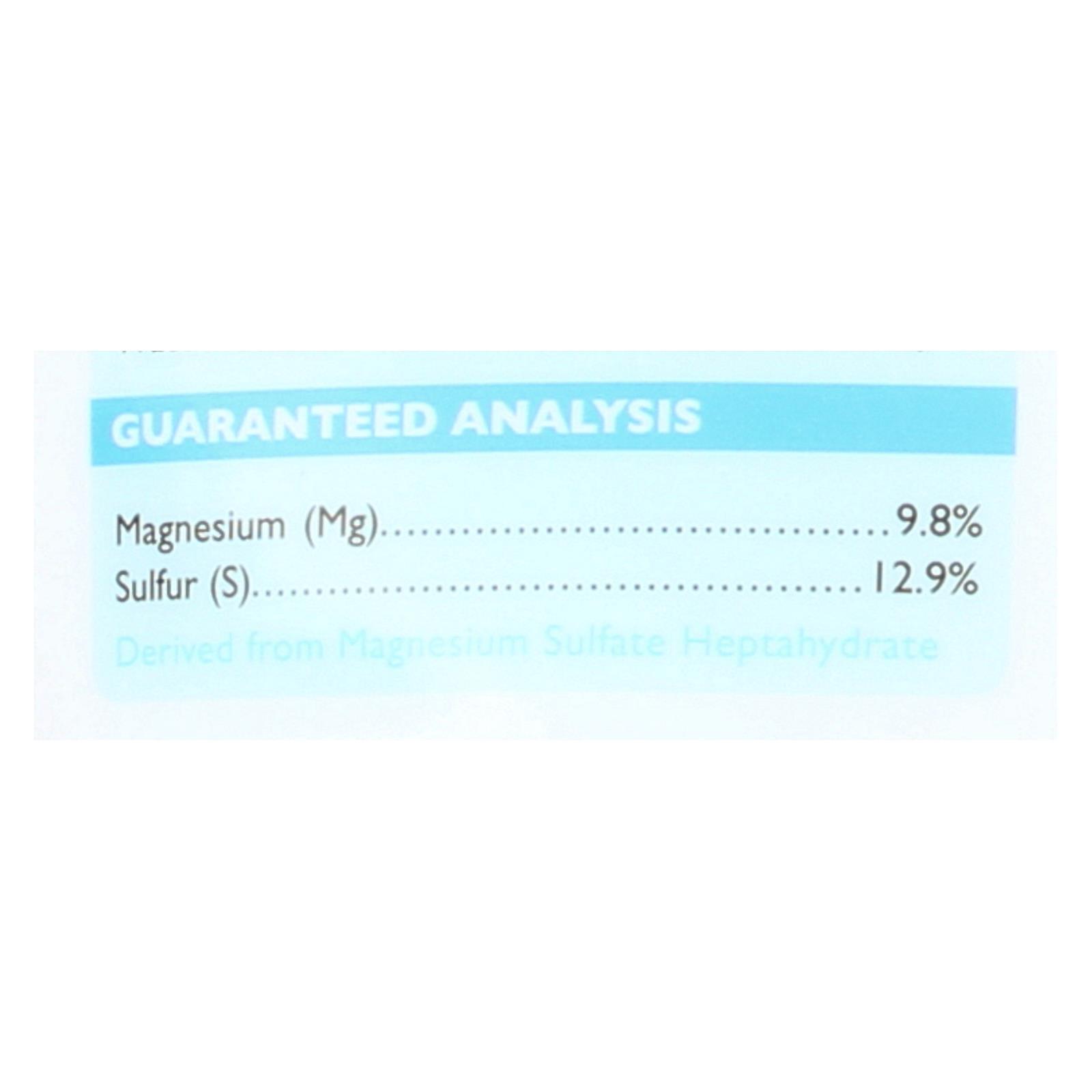 SaltWorks Salt Epsom Medium Grain 5lb 1 bag (Pack of 3)