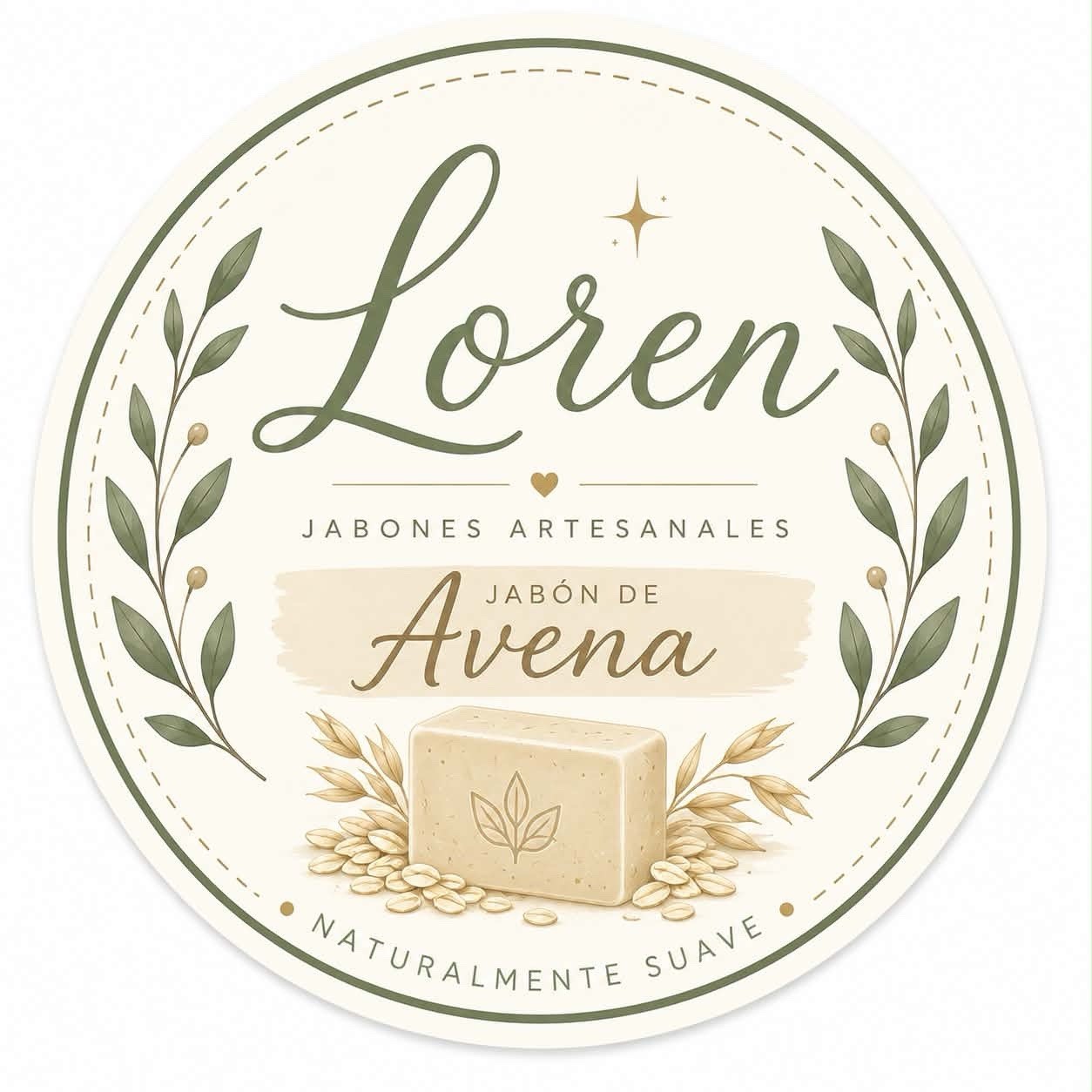 Loren Jabones Artesanales Assorted Soap Handmade All Natural Oat & Honey