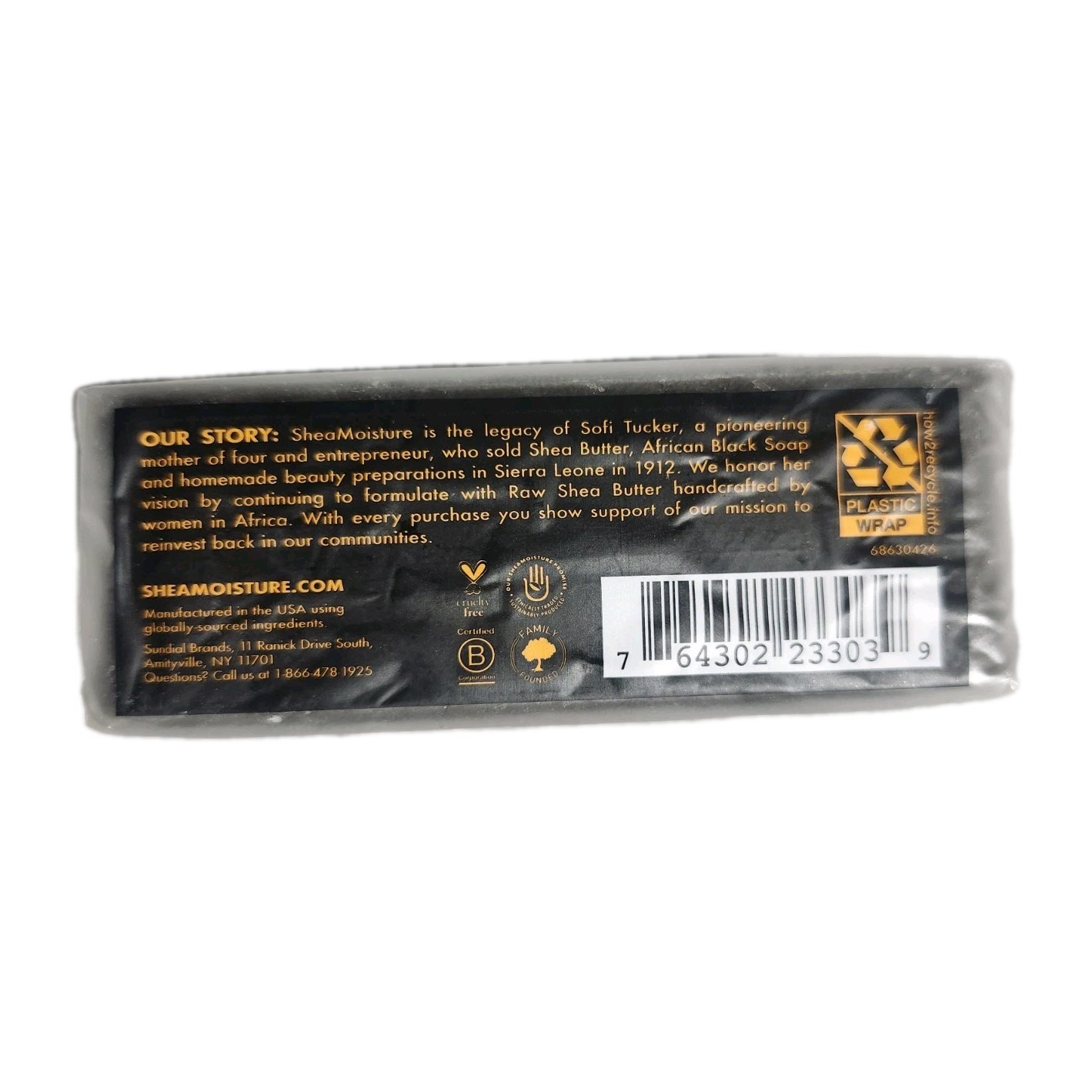 🧼 ⭐ SheaMoisture African Black Soap Bar – 8 oz (2-Pack) | Oats, Aloe & Vitamin