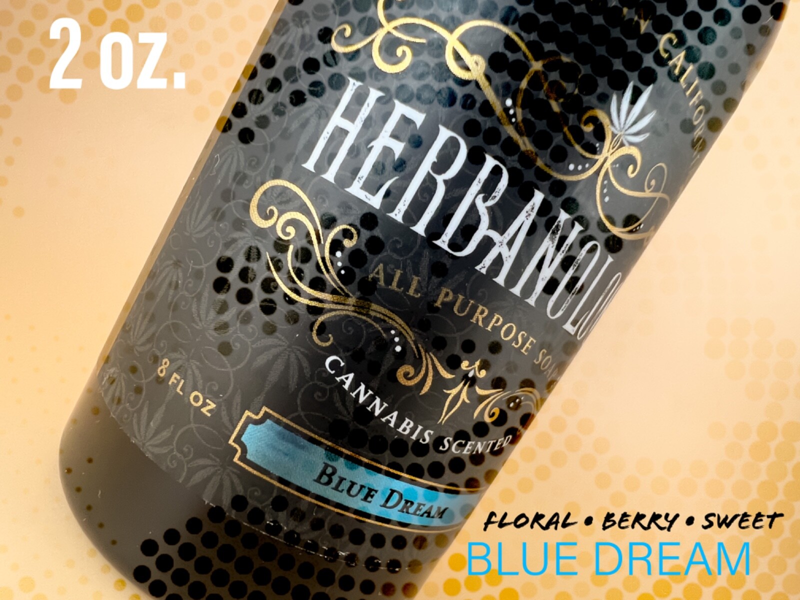 Herbanology 1 Gallon Blue Dream Organic Liquid Castile All Purpose Soap