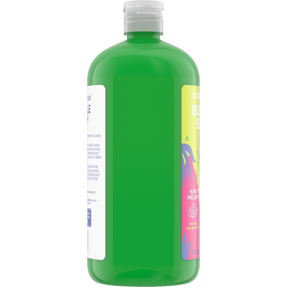 Kroger Kids Soapy Safari Kiwi Melon Scented Bubble Bath 32 fl oz – Pack of 3