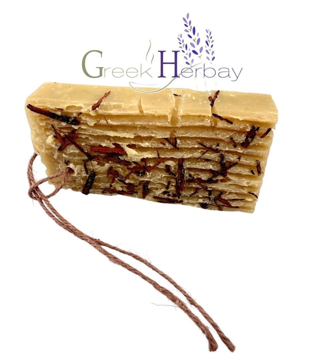 Natural Red Sandalwood & Rose Soap | Olive Oil Soap | Body&Face Care