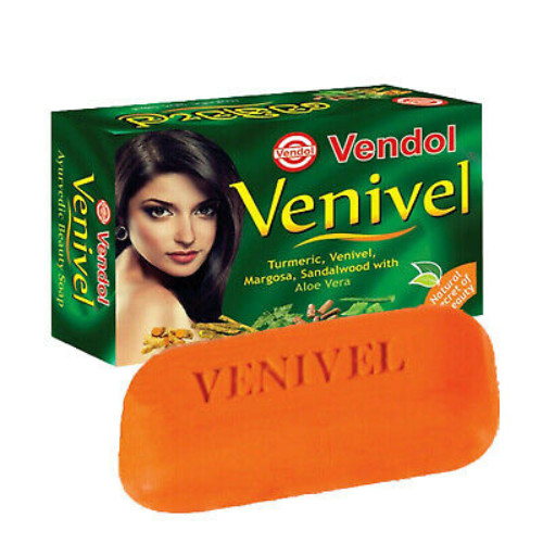 90g VENIVEL SOAP Herbal Ayurvedic Beauty Soap Pure Natural Soaps Sri Lanka