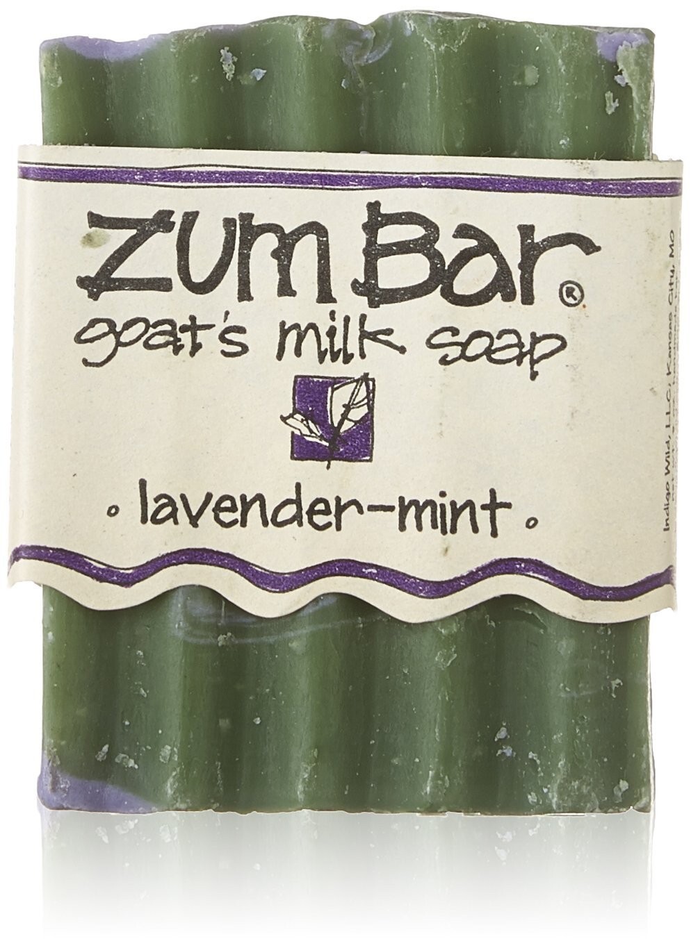 New Indigo Wild Zum Bar Goat’s Milk Soap Lavender Mint