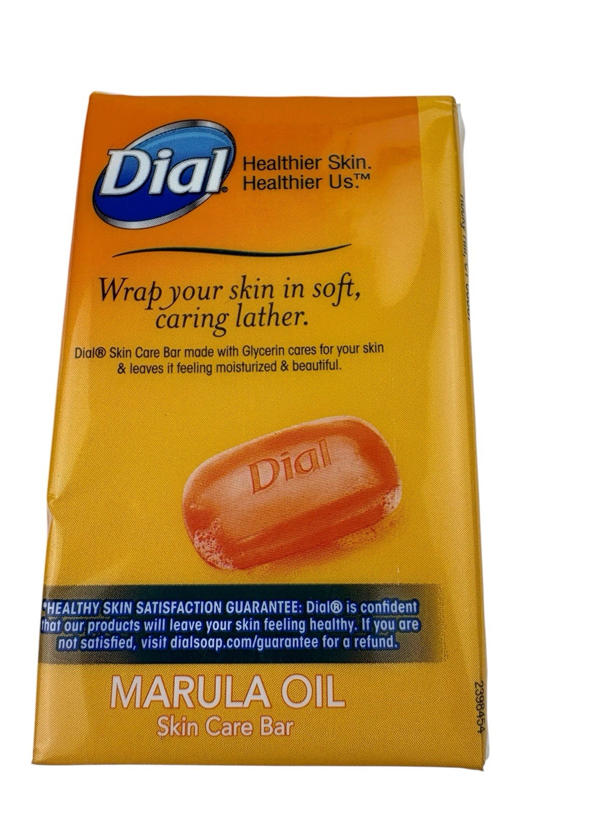 2-Dial Marula Oil Gentle Cleansing Skin Care Bar Soap 3.2 Oz 2 Pack