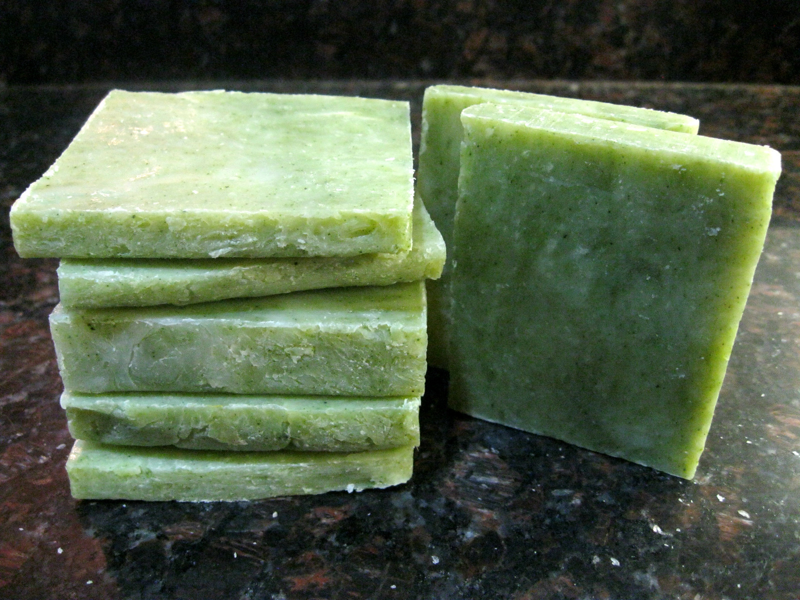 1LB LOT BULK Handmade Handcrafted Natural Soap EUCALYPTUS SPEARMINT VEGAN