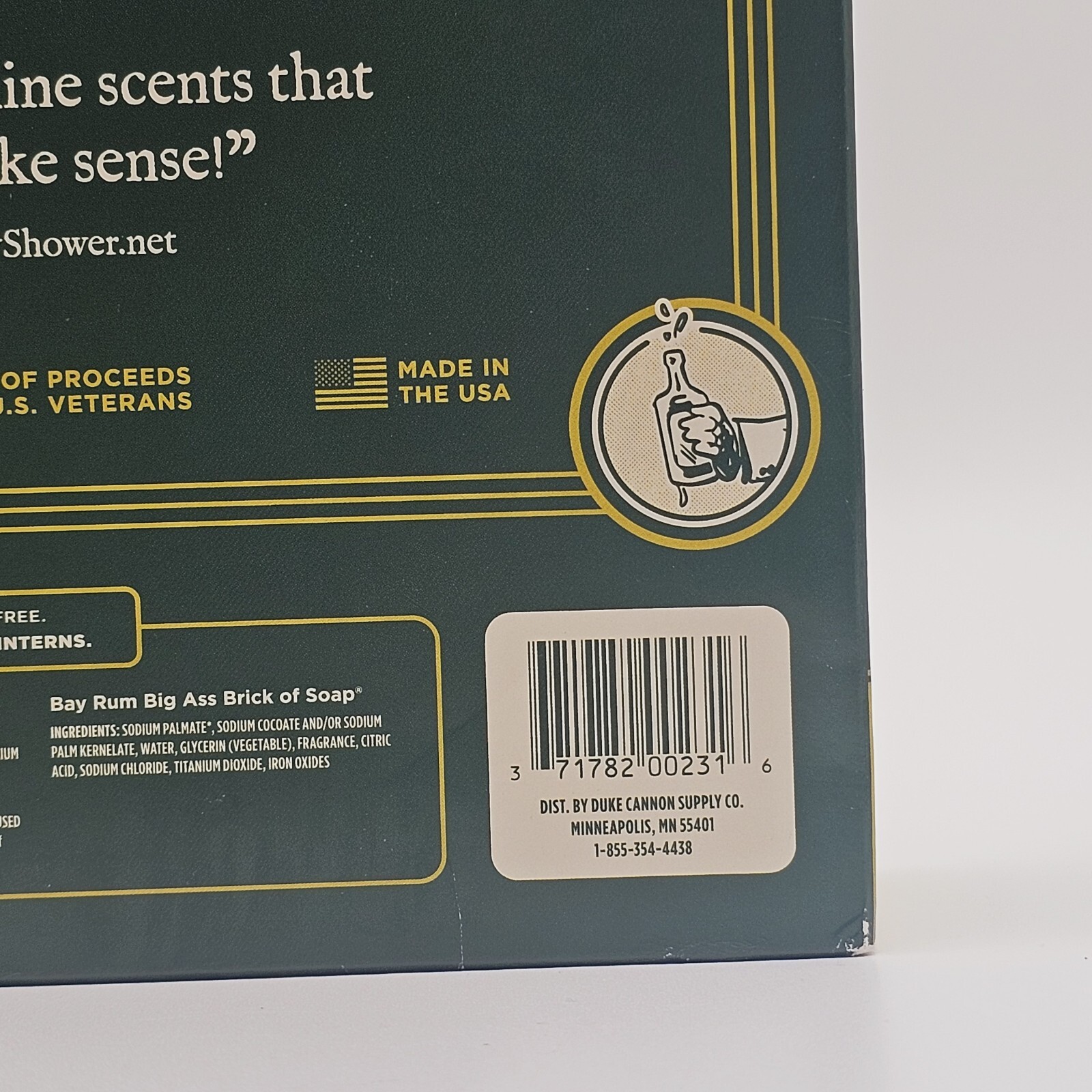 Duke Cannon Jingle Booze Soap 3 bars Beer and Bourbon