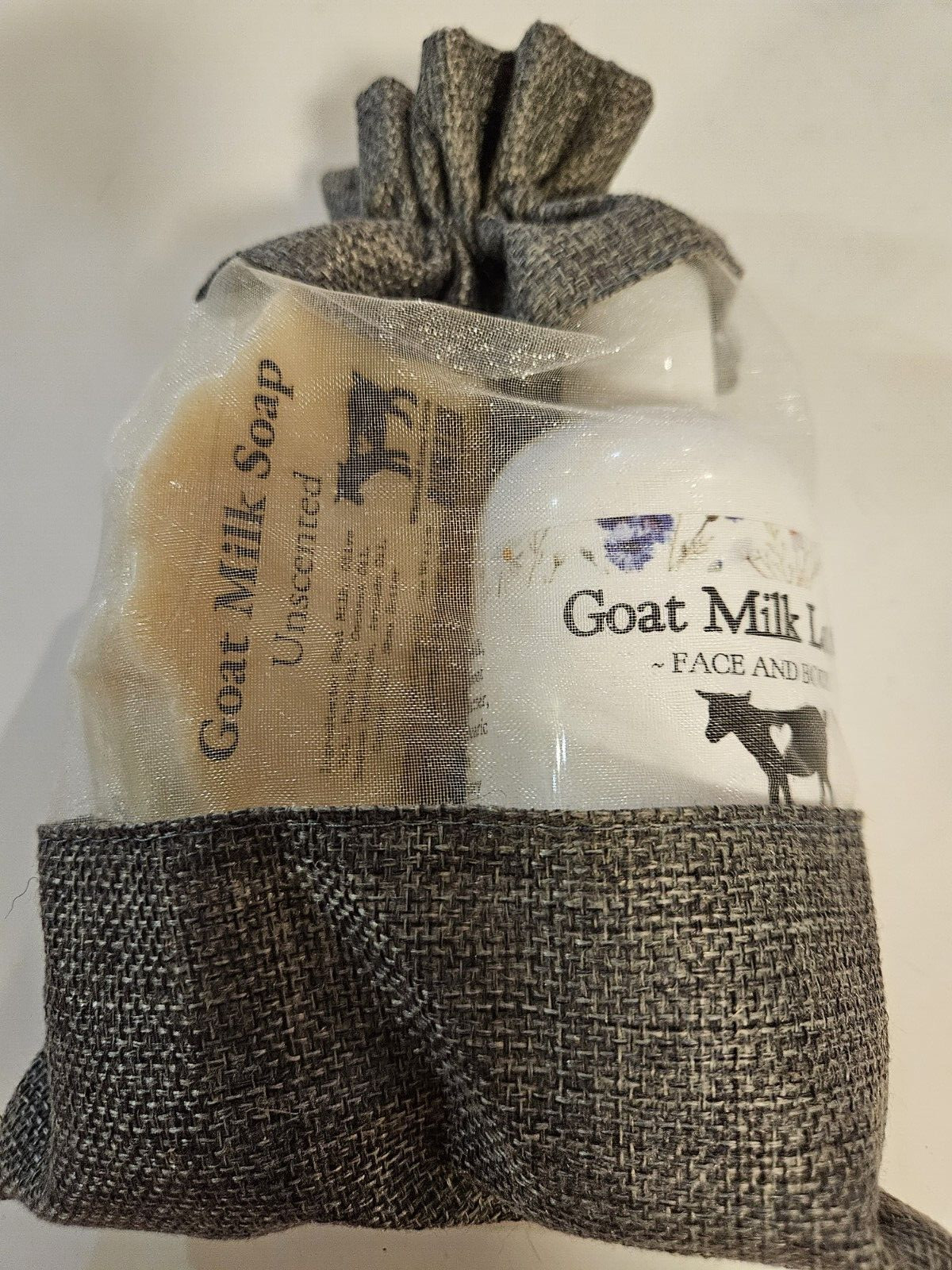 Goat Milk 4pc Essentials Gift Pack Unscented Whitetail farm