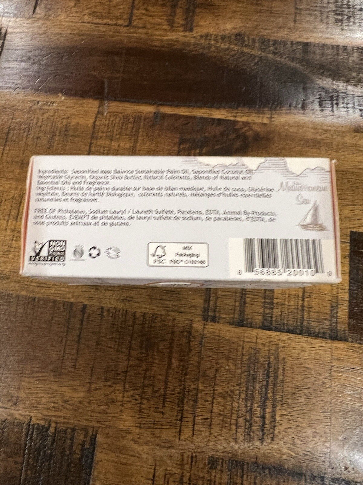 NIB South of France Natural Body Care Orange Blossom Honey Bar Soap 6oz