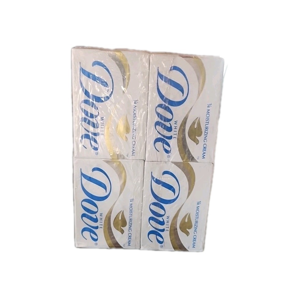 8 Bars Dove Original 1/4 Moisturizing Cream Beauty Bar Soap 3.75oz Each+