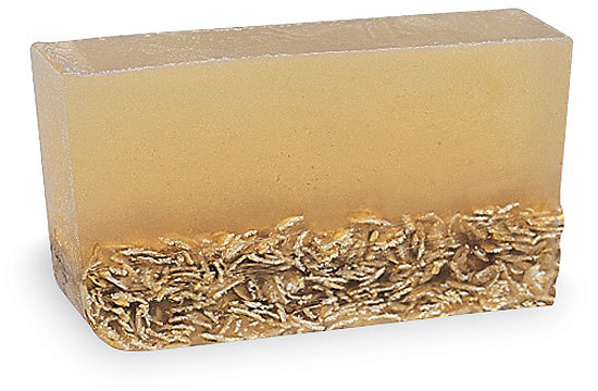 PRIMAL ELEMENTS LAVENDER OATMEAL 6.0 OZ. VEGETABLE GLYCERIN BAR SOAP HANDMADE