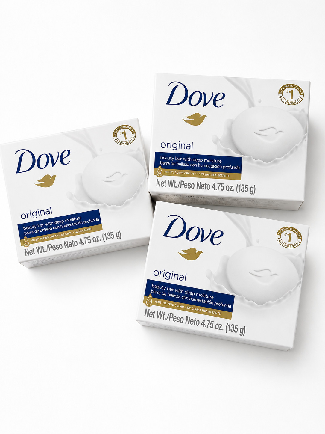 Dove Original Soap Bar – 4.7oz ( 3 Pack)