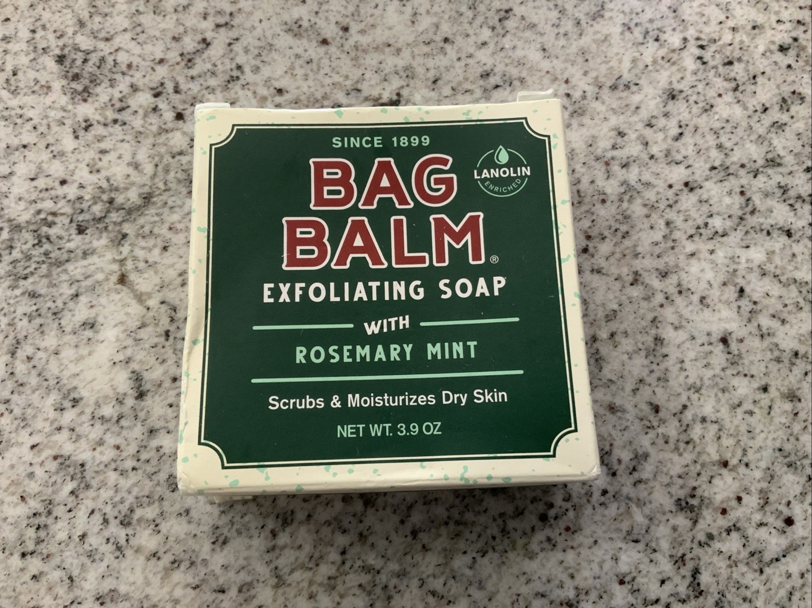 Bag Balm Mega Moisturizing Soap Rosemary Mint 3.90 Oz