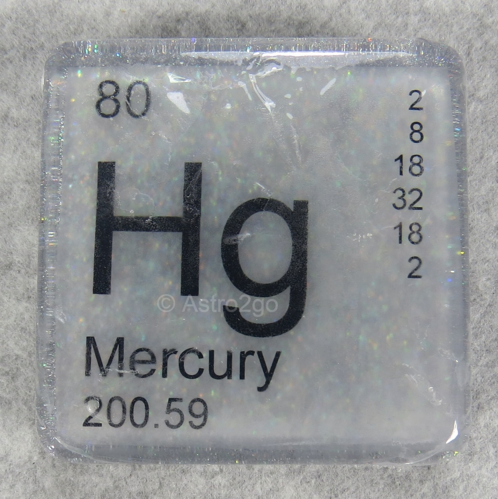 PERIODIC TABLE ELEMENT “Hg” MERCURY NOVELTY HAND BATH SOAP-4 oz JUST BUBBLY NEW!