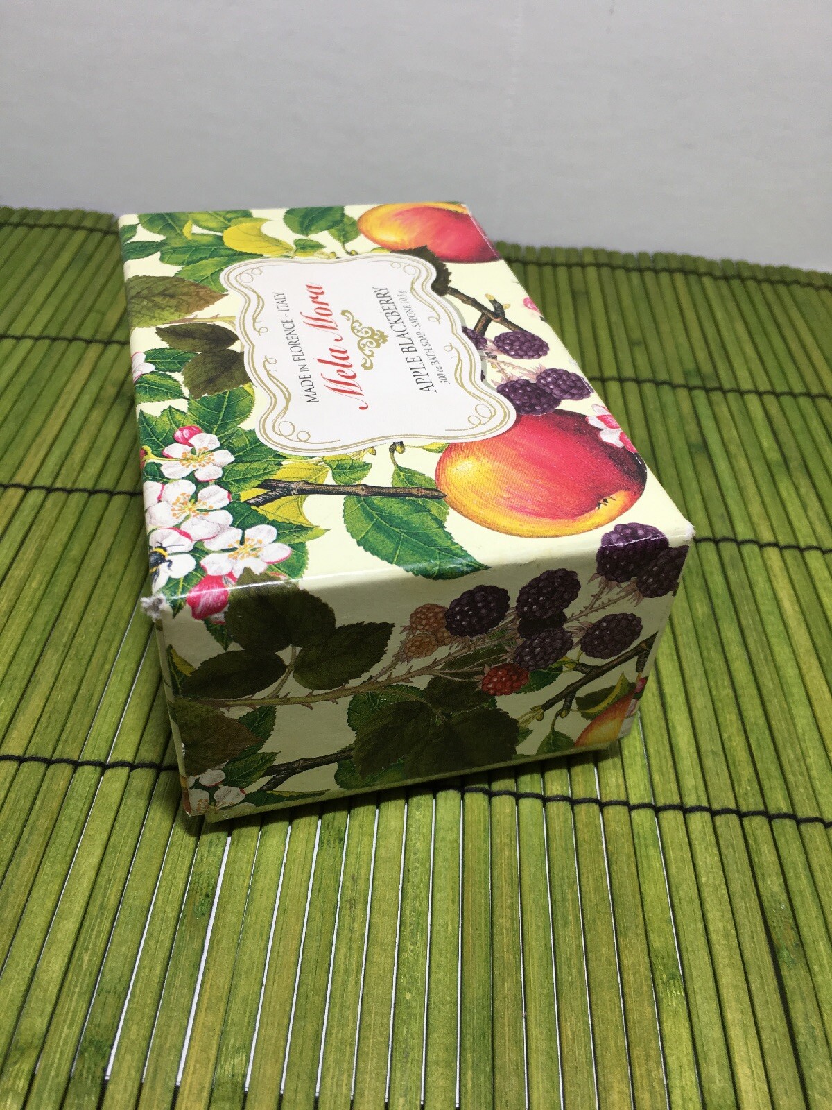 Apple Blackberry Sapone Mela Mora Made in Italy Hand Made Tuscan Soap NEW