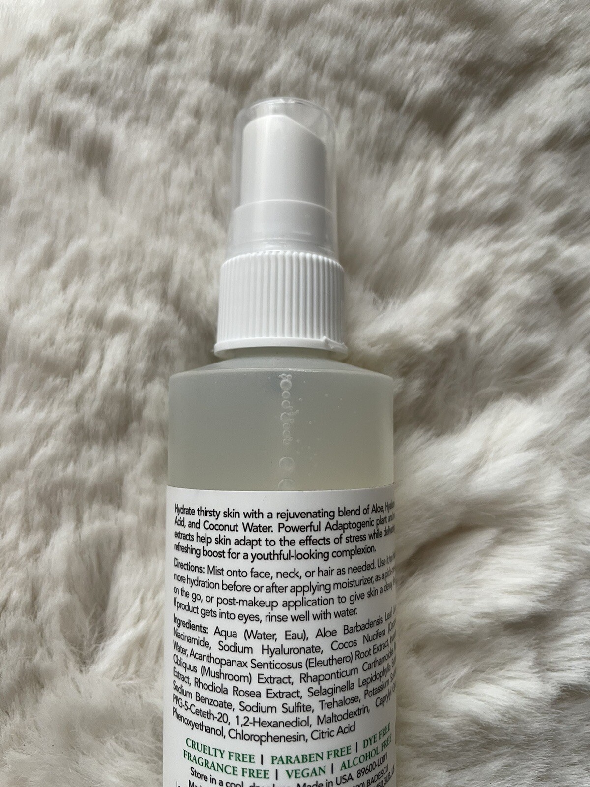 Brand New Mario Badescu Facial Spray with Aloe Adaptogens Coconut Water 4 fl oz