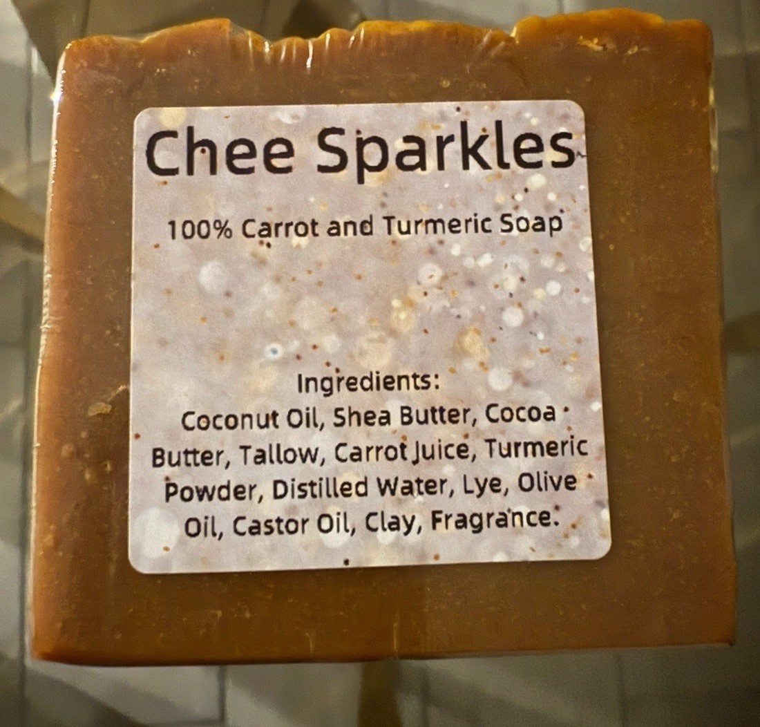 100% Natural Carrot Turmeric Soaps
