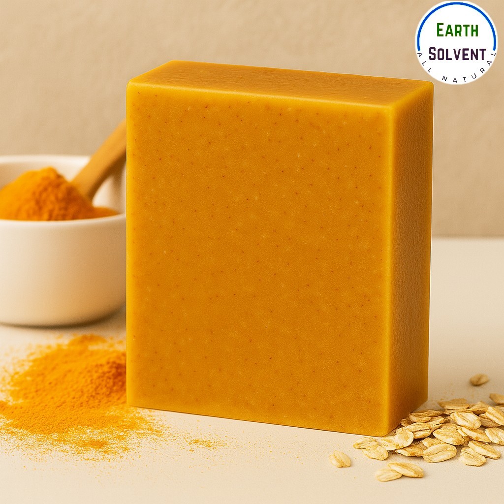 Turmeric Soap Skin Brightening Dark Spots Lightening Acne Turmeric UNSCENTED 5oz