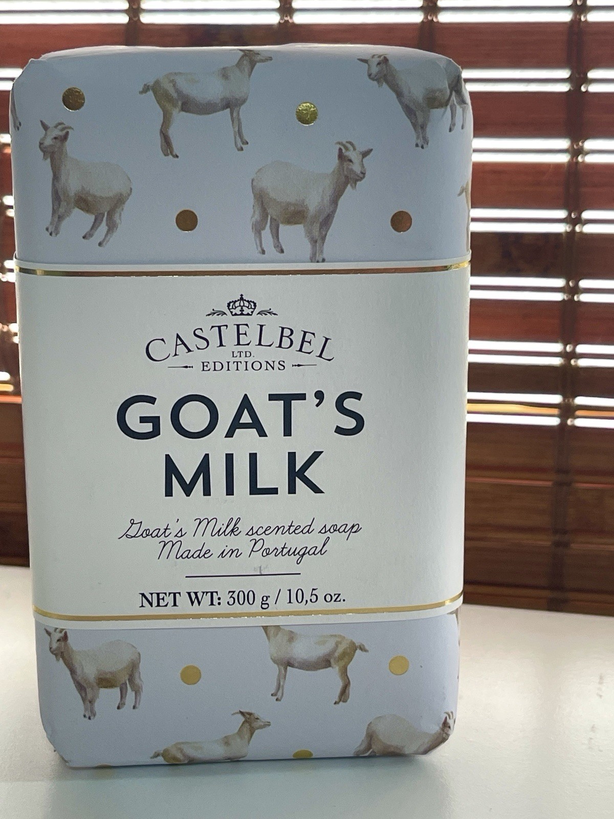CASTELBEL LUXURY SOAP BAR Goats Milk Scent 10.5 OZ NEW Triple Milled