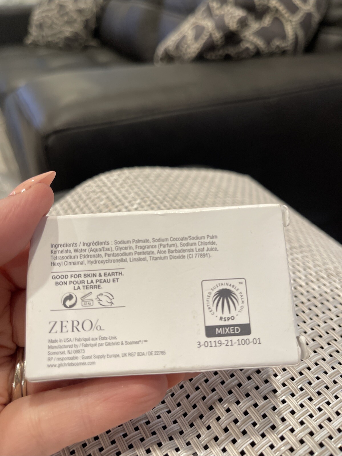 Zero – Travel Size Bath Soap