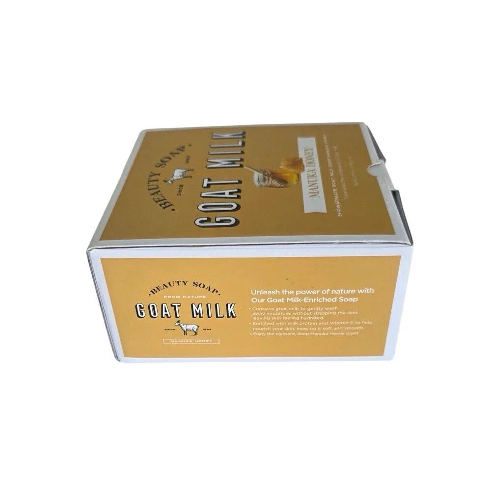 Manuka Honey Hand Soap with Goat Milk 12 Bars 3.17 oz Each