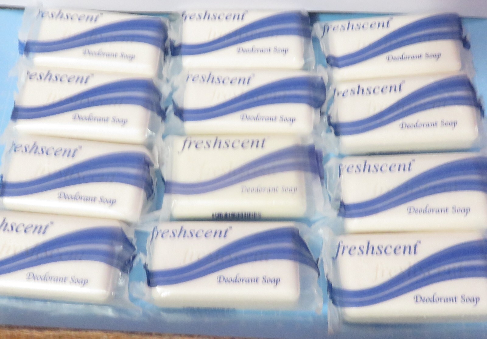 12 FRESHSCENT 3oz. FULL SZ BARS DEODORANT SOAP