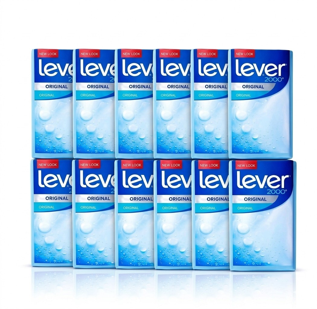 Lever 2000 Original Bar Soap 3.75 oz Fresh Scent Moisturizing PACK OF 12