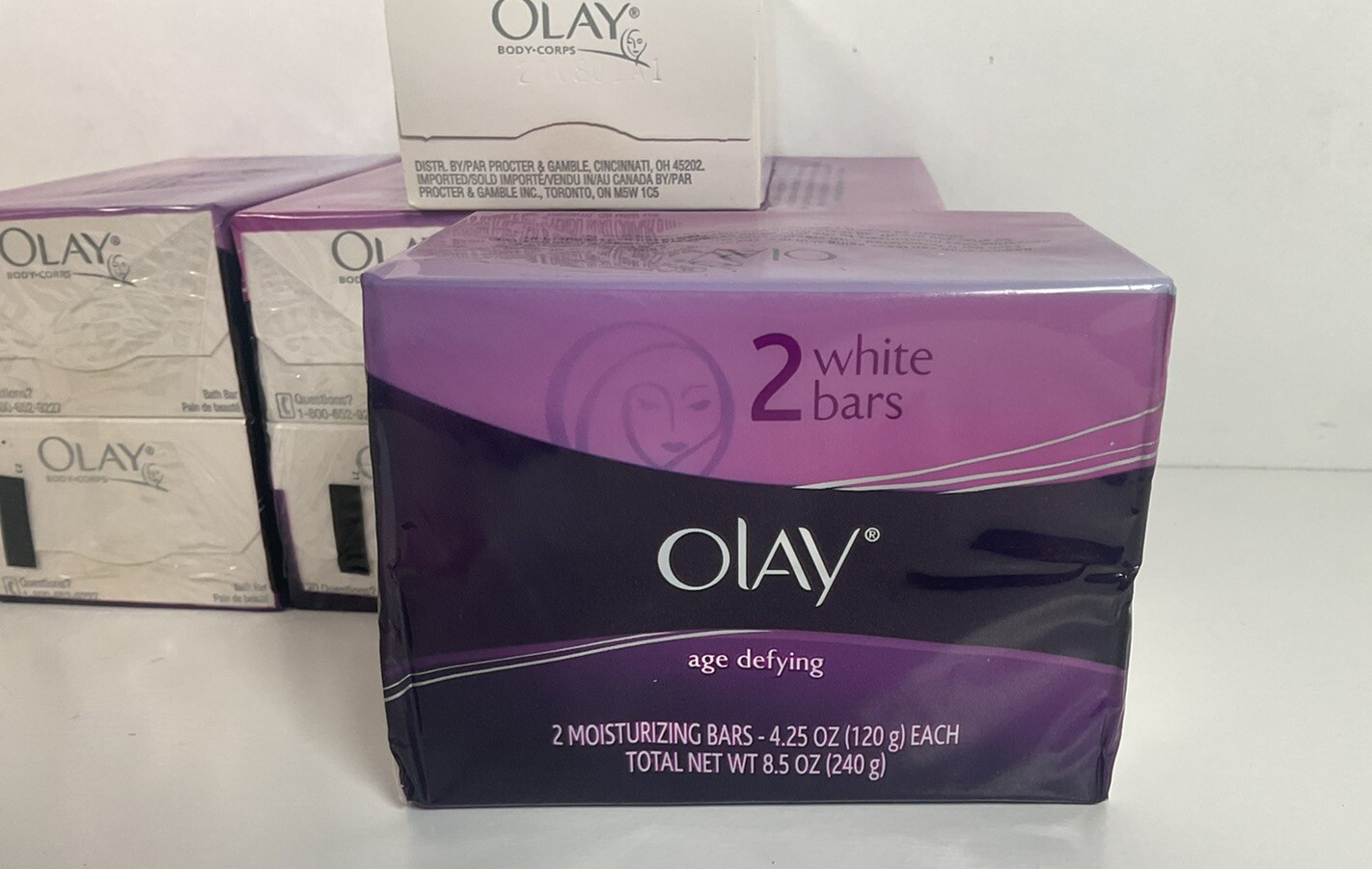 (9) Bars of Olay Age Defying Soap Bars Original Formula 4.25 oz.