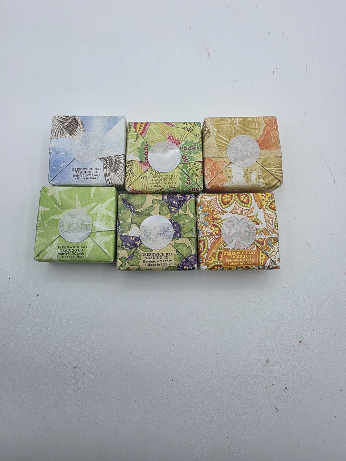 Bundle of 6 Greenwich Bay Trading Co. Soaps – 1.9oz Soaps in The Following Sc…