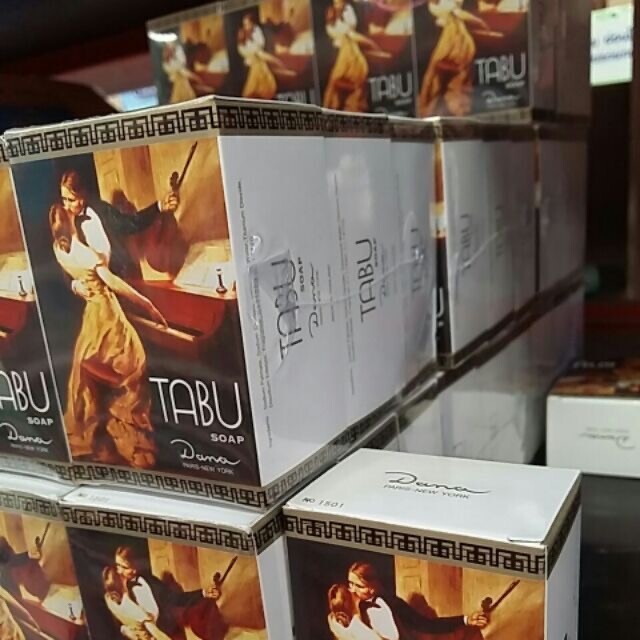 3 X Tabu Body Perfumed Soap Fresh Scent Long-Lasting Nourish Skin 90g