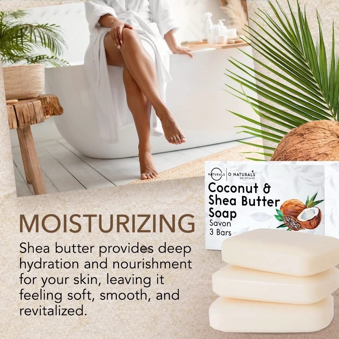 Organic 4oz Soap Bars – 100% , Cold Process Moisturizer – Gift Set