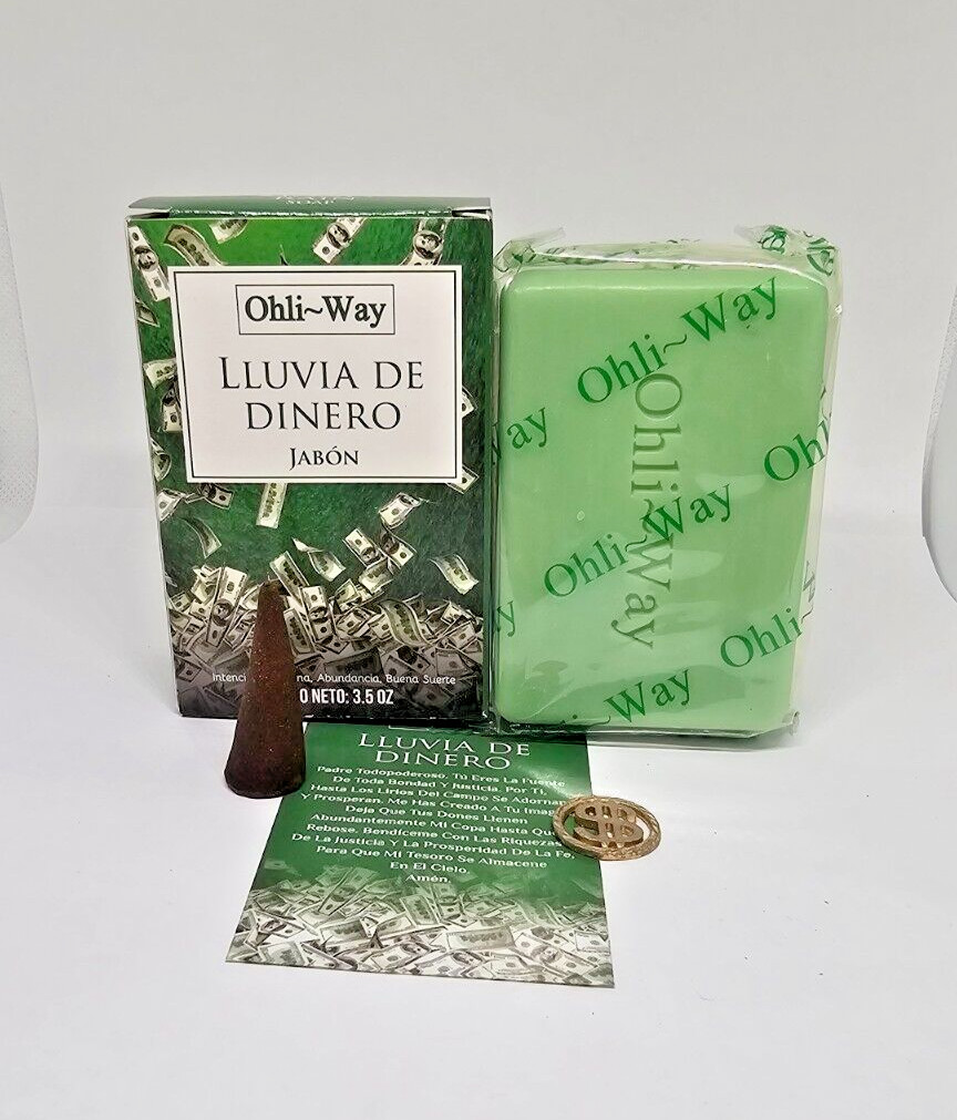 JABON LLUVIA DE DINERO / MONEY RAIN SOAP PARA DINERO ABUNDANCIA PROSPERIDAD