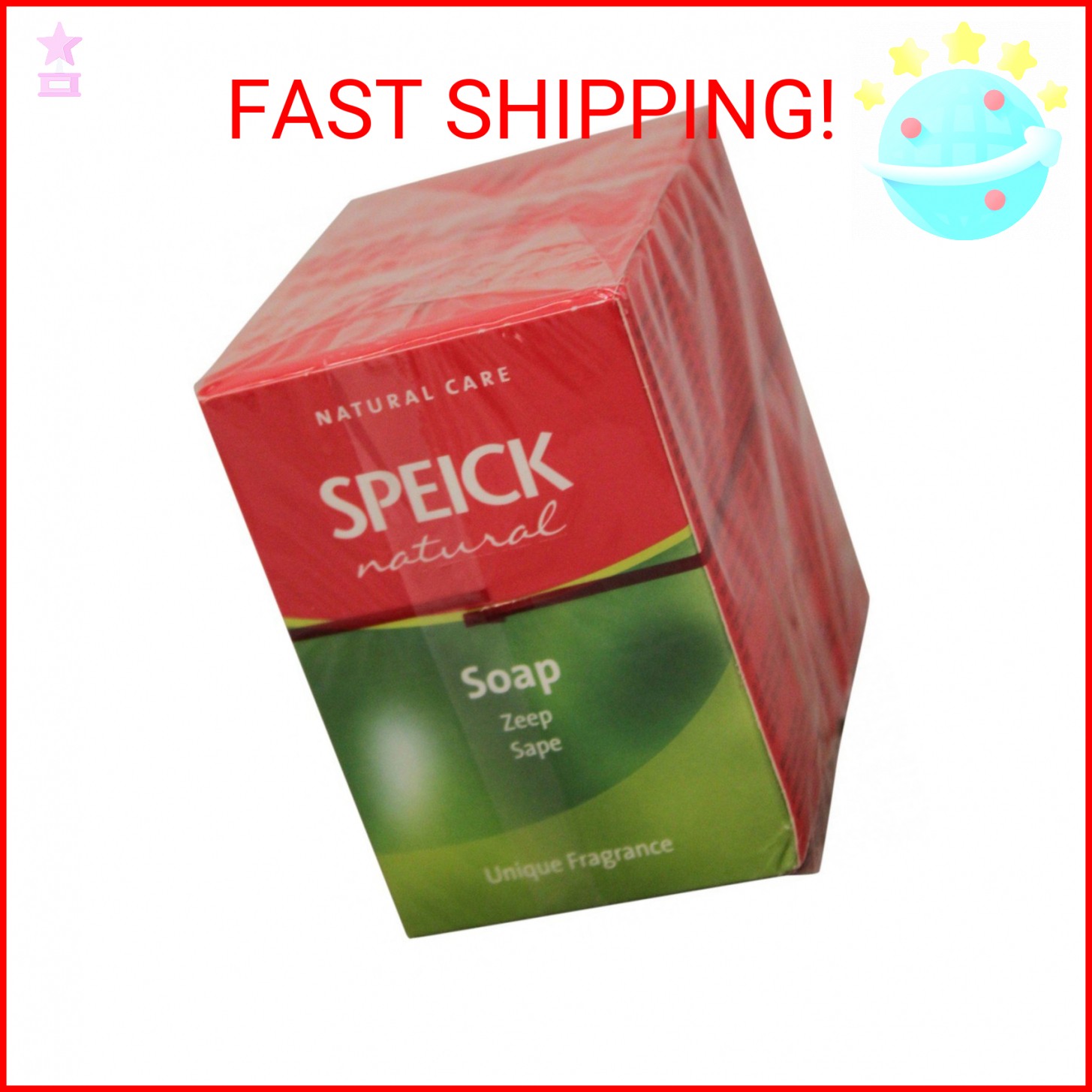 Speick Natural Soap Bar 3.5 Ounces (Pack of 3)