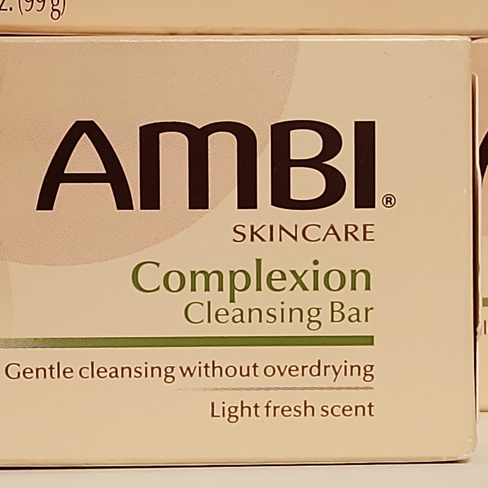 6 x Ambi Complexion Cleansing Bars 3.5 Oz each Light Fresh Scent Skincare Soap