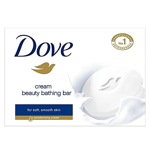Dove Cream Beauty Bathing Bar, Has 1/4th Moisturizing Cream, 225 g (Pack of 3)