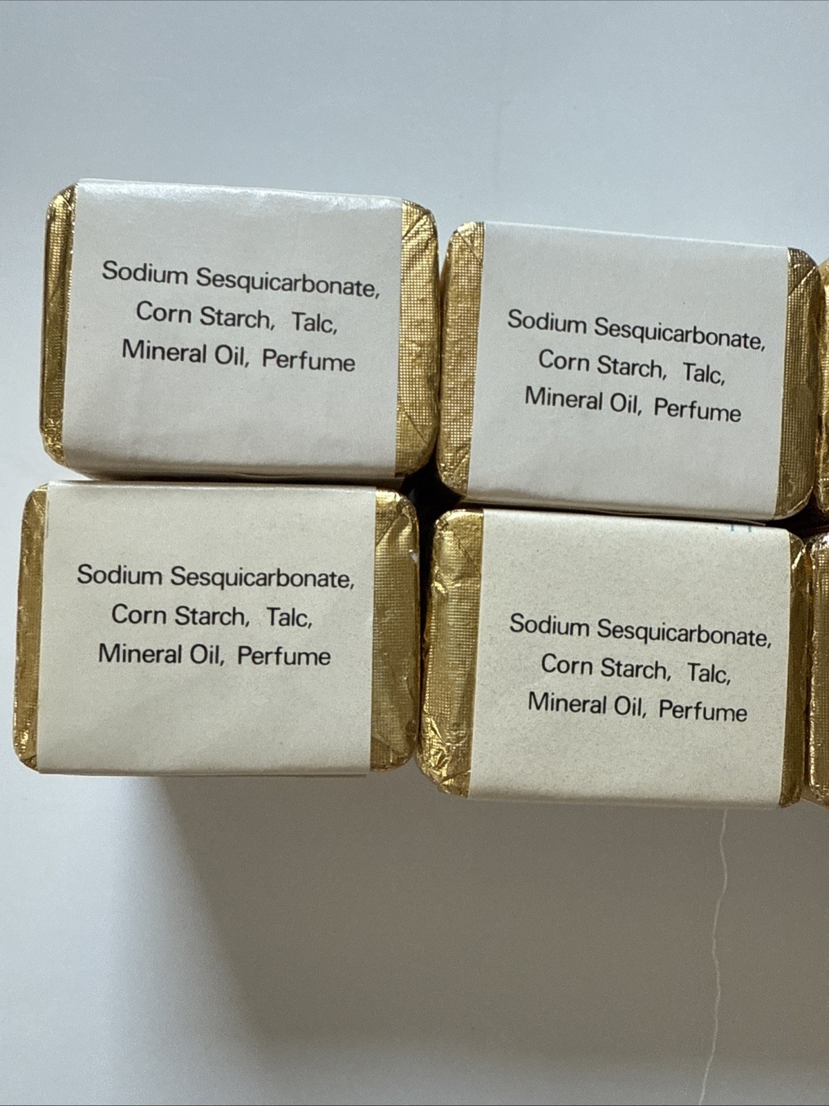 12 Vtg Delagar English Country Floral Bath Cube Gardenia Lavender Violet Rose