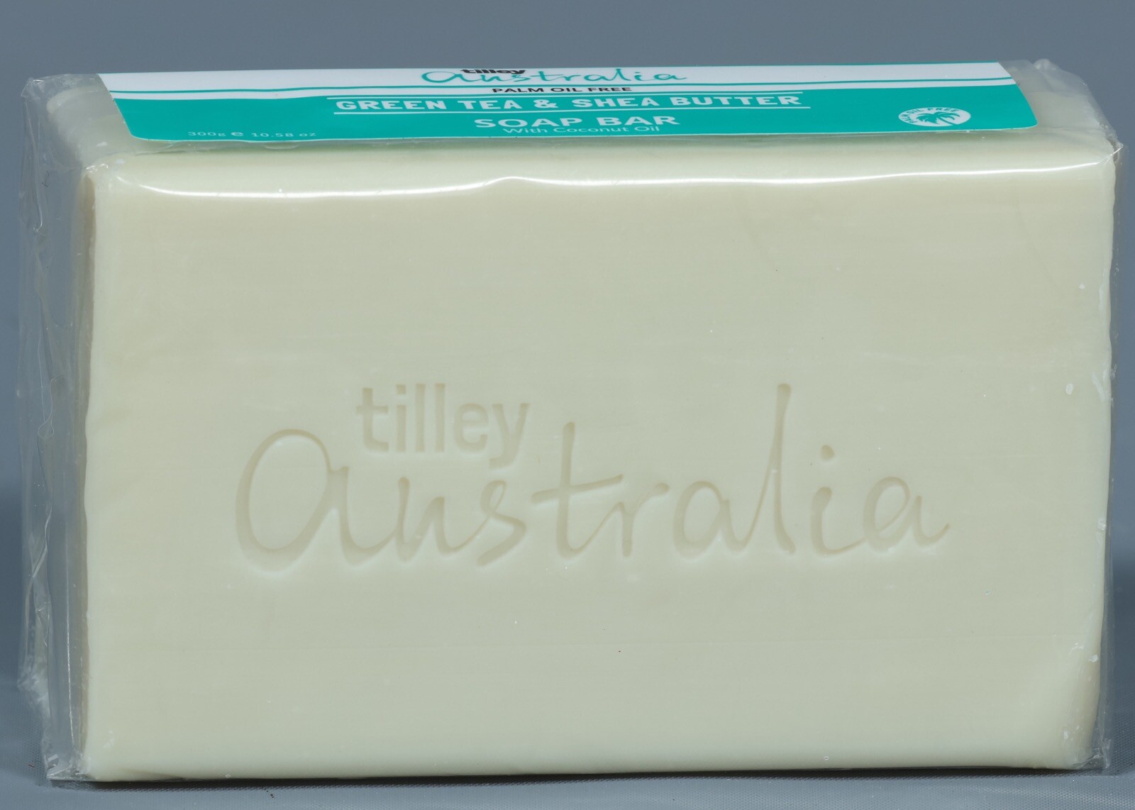 TILLEY AUSTRALIA GREEN TEA & SHEA BUTTER w/Coconut Oil Soap Bar 10.5 oz.