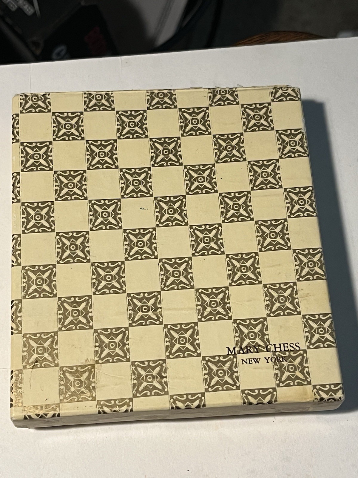 Vintage Box 6 – 1oz Bars Mary Chess New York Embossed STRATEGY New Sealed