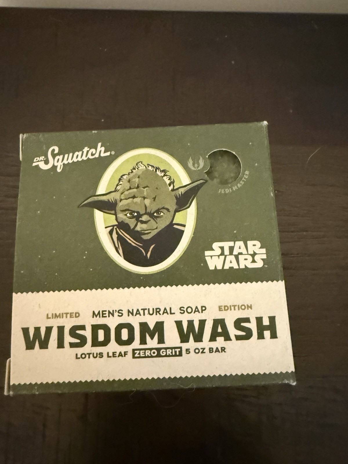 Dr. Squatch x Star Wars Limited Edition Soap Bar 5 Oz Wisdom Wash Yoda