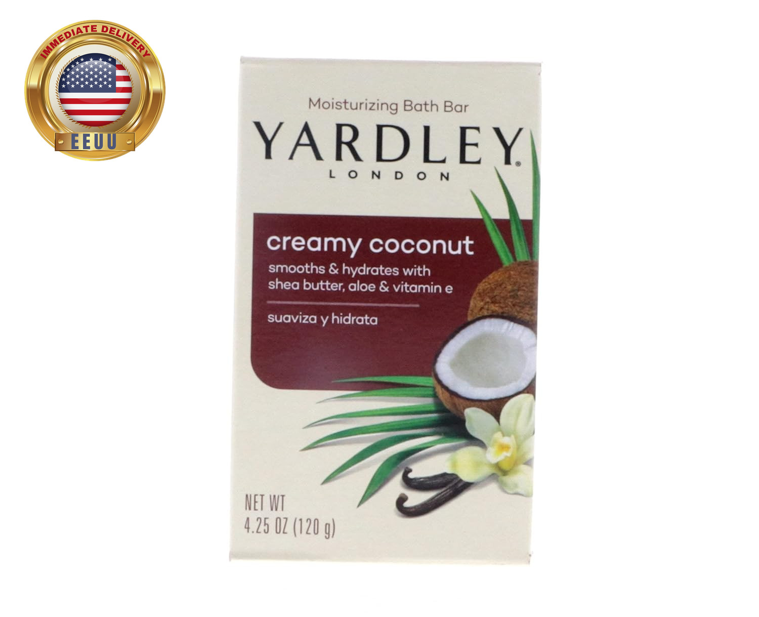 , Bar Soap Creamy Coconut, 4.25 Ounce ⭐️⭐️⭐️⭐️⭐️