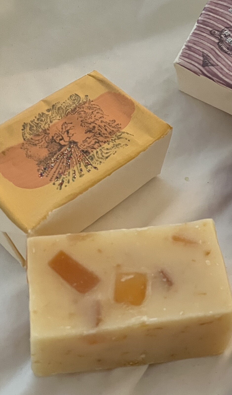 (3)Bars Handmade Natural Soaps -East Hampton Co. NY Lavender, Citrus, Almond Oat