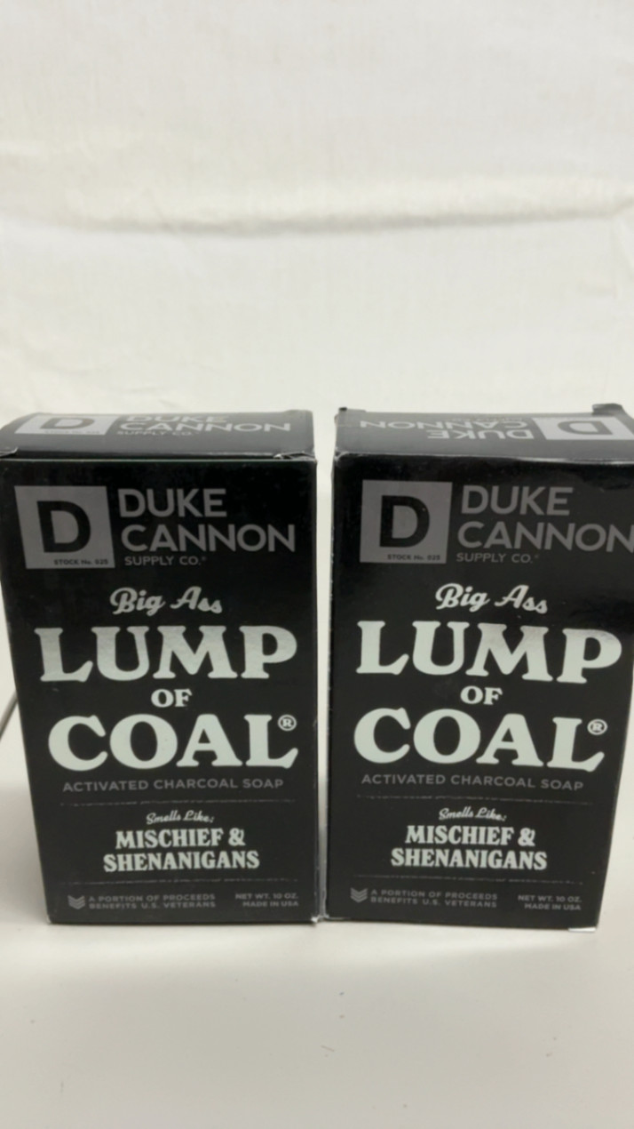 Duke Cannon Supply Co BIG ASS LUMP OF COAL BAR SOAP