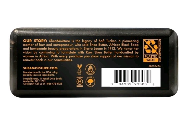 🧼 ⭐ SheaMoisture African Black Soap Bar – 8 oz (2-Pack) | Oats, Aloe & Vitamin