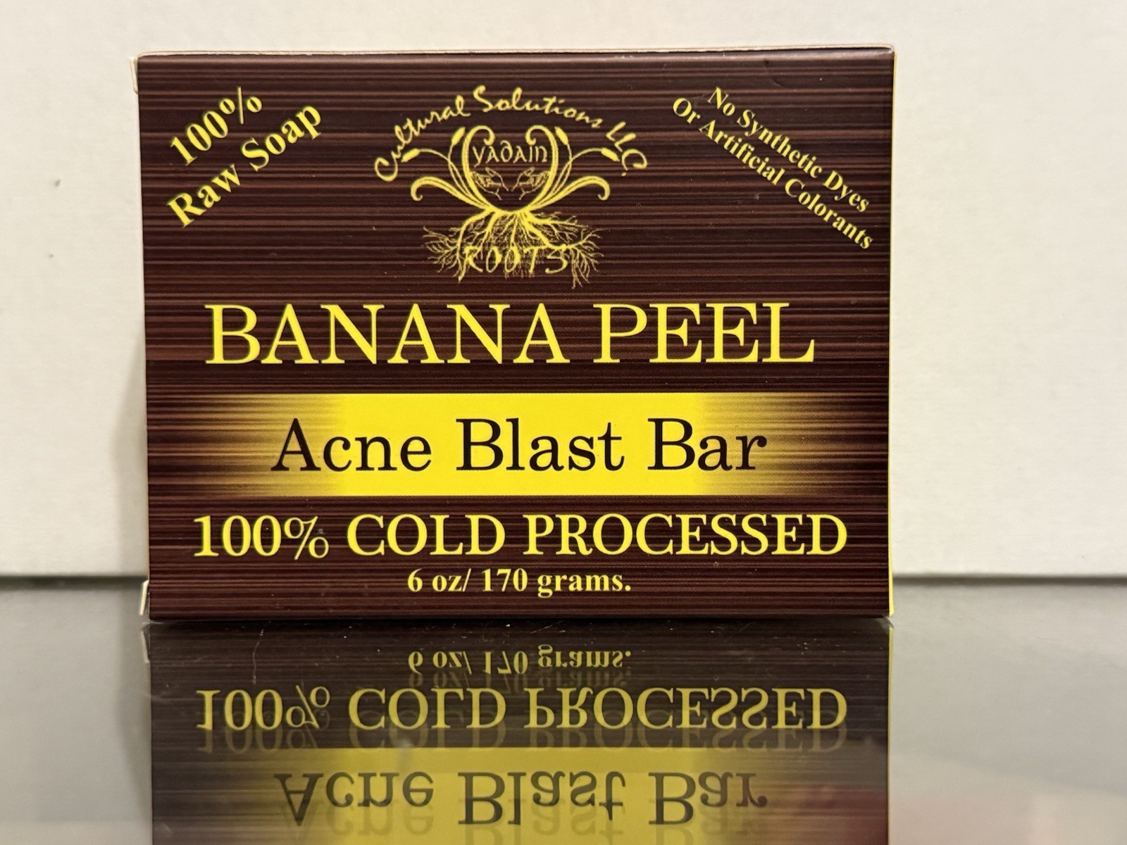 Yadain Signature 100% Cold Processed Raw Butter Soap 6oz (1-PC) – Banana Peel