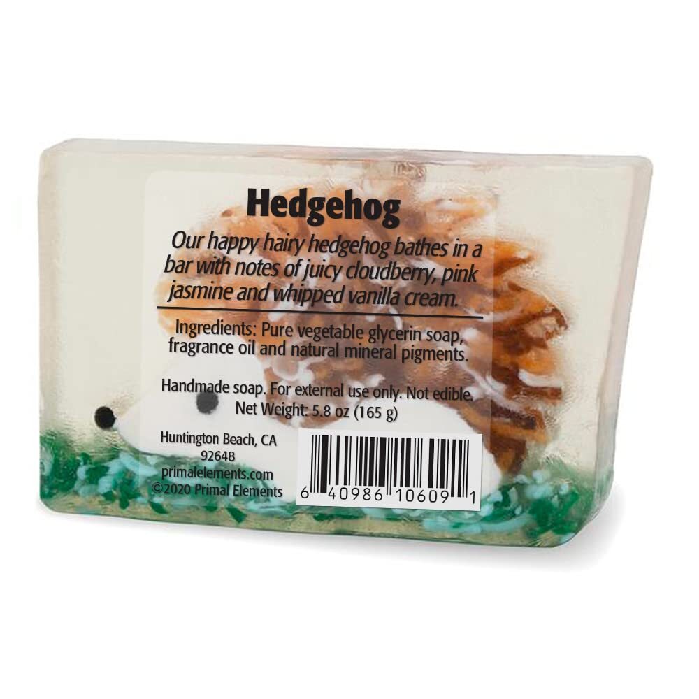 Primal Elements HEDGEHOG Soap, Indiv Bars, Solid or Pre-Cut 5.5 lb. Loaf