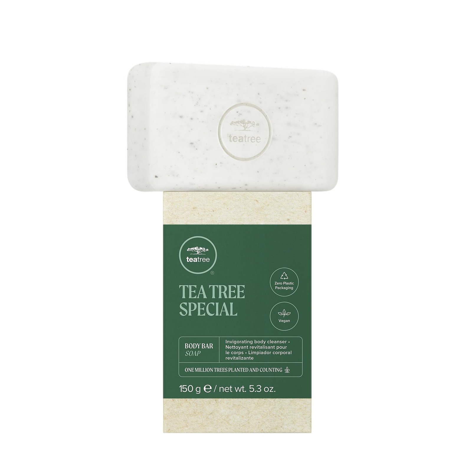 Body Bar Soap, Deep Cleans + Exfoliates, For All Skin Types