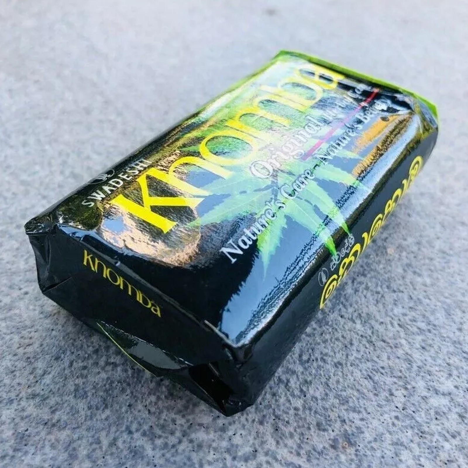Natural Khomba Soap Herbal Beauty Original Neam Body Margosa Ayurvedic Soap 90g