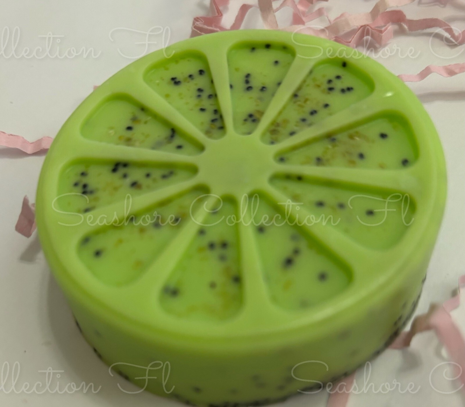 Lemon Poppy Seeds Soap, Artisan Soap, 3oz size, Not Edible.