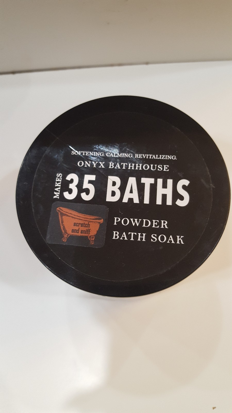 Onyx Bathhouse Powder Bath Soak Goddess Juniper+charcoal+Musk 17 Oz