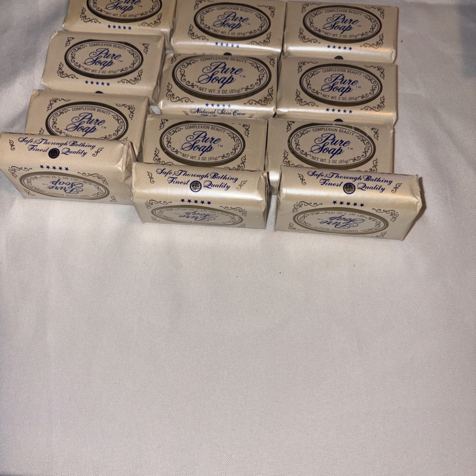 Cal Ben Soap Co Pure Soap Lot of 12 – 3 oz Bars Vintage Complexion beauty